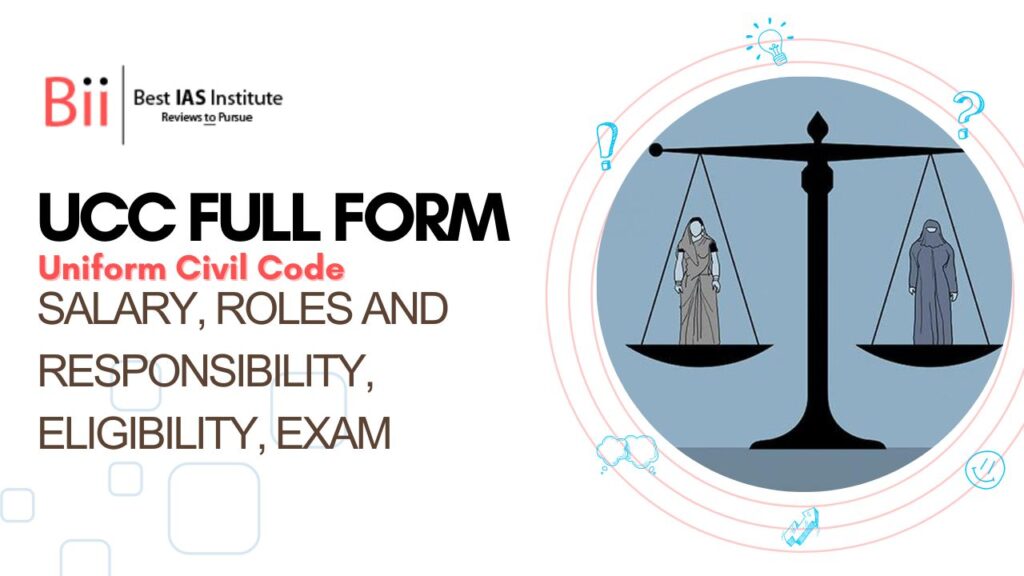 UCC Full Form: Uniform Civil Code