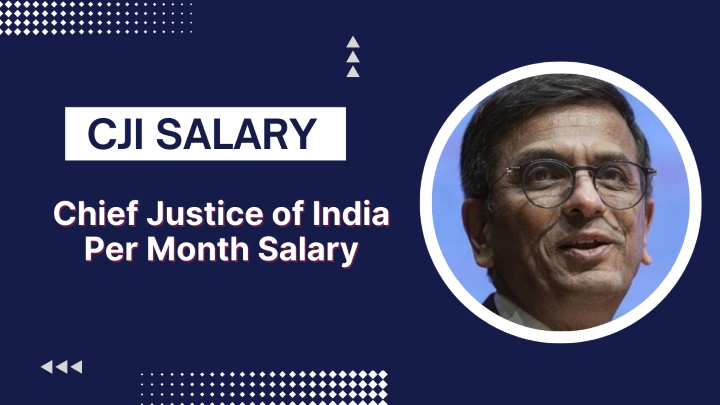 salary of chief justice of india
